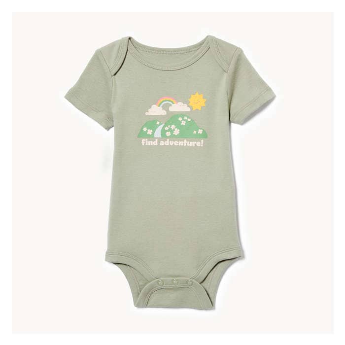Bébés Filles Cache-couche imprimé pour bébés filles - Vert Kaki Pâle
